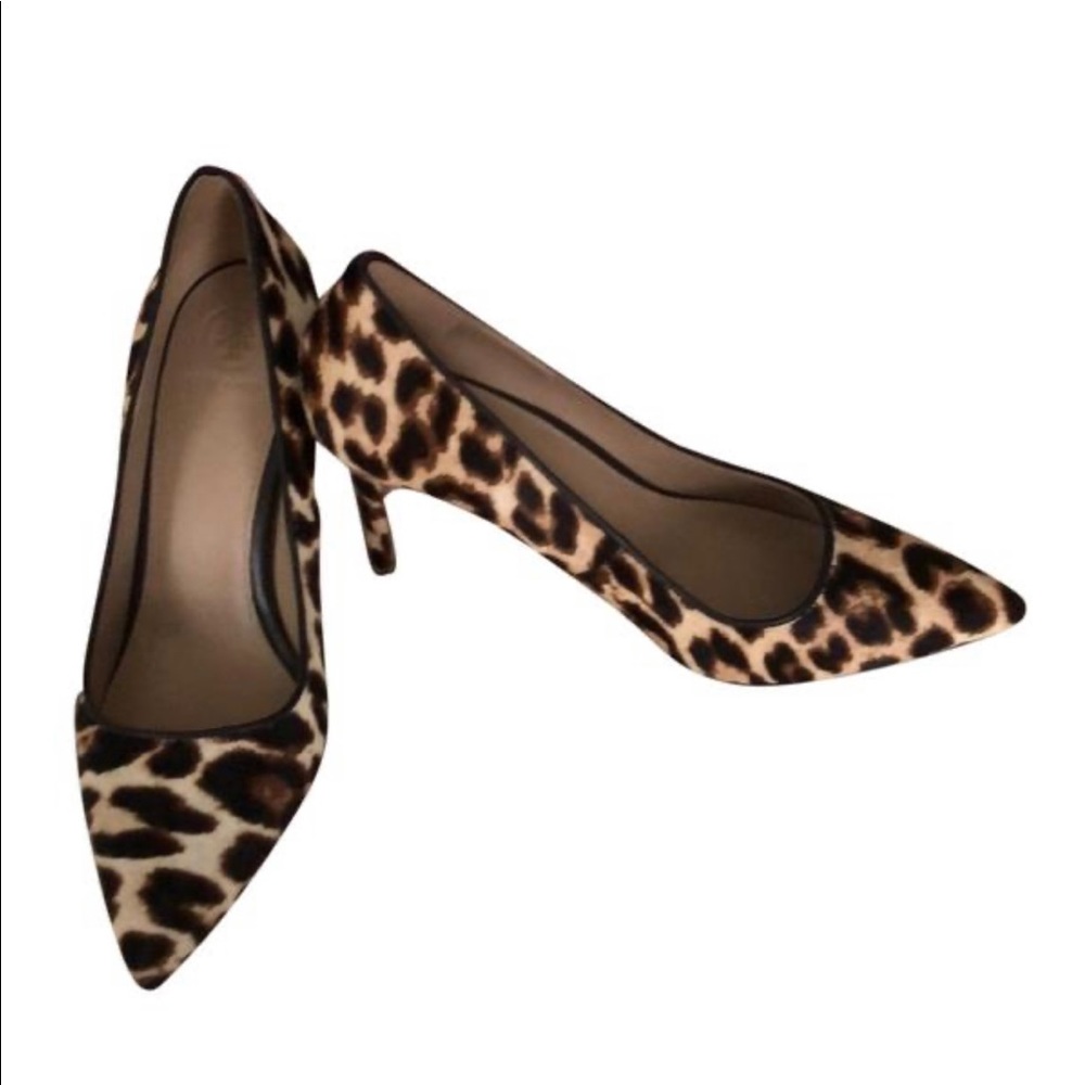 Tory Burch - Elana Leo 8.5 Leopard Print Pump